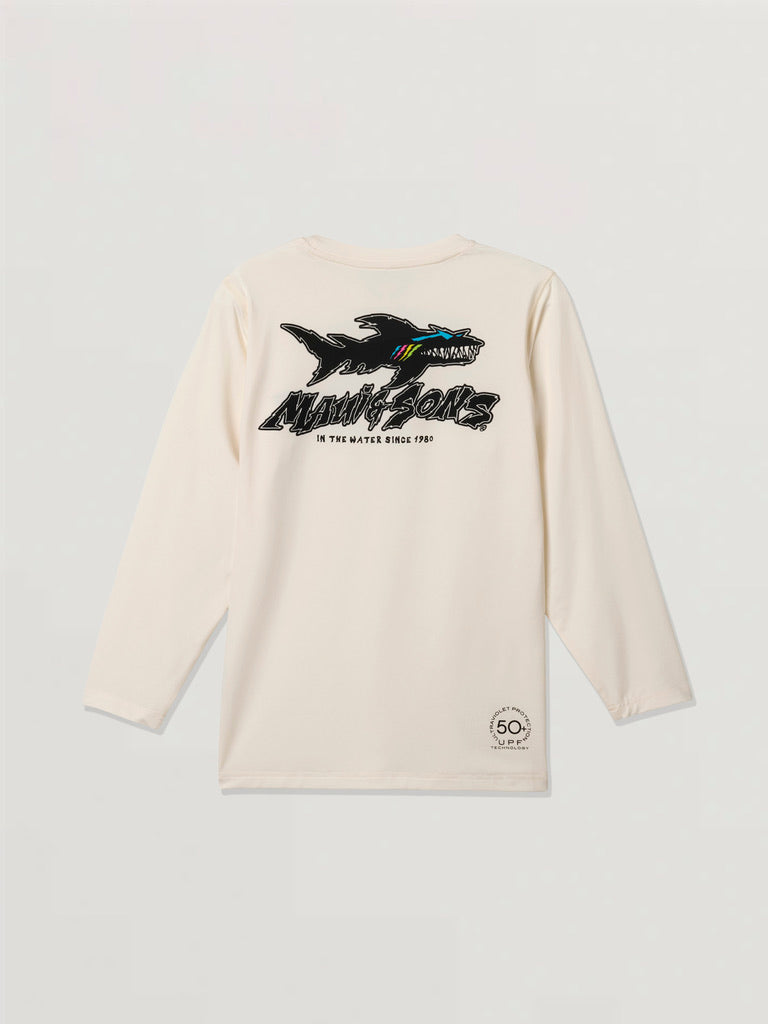 Shark Shack Boys Long Sleeve Sunshirt