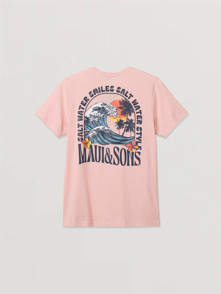 Salty Smiles Ladies Boyfriend Tee