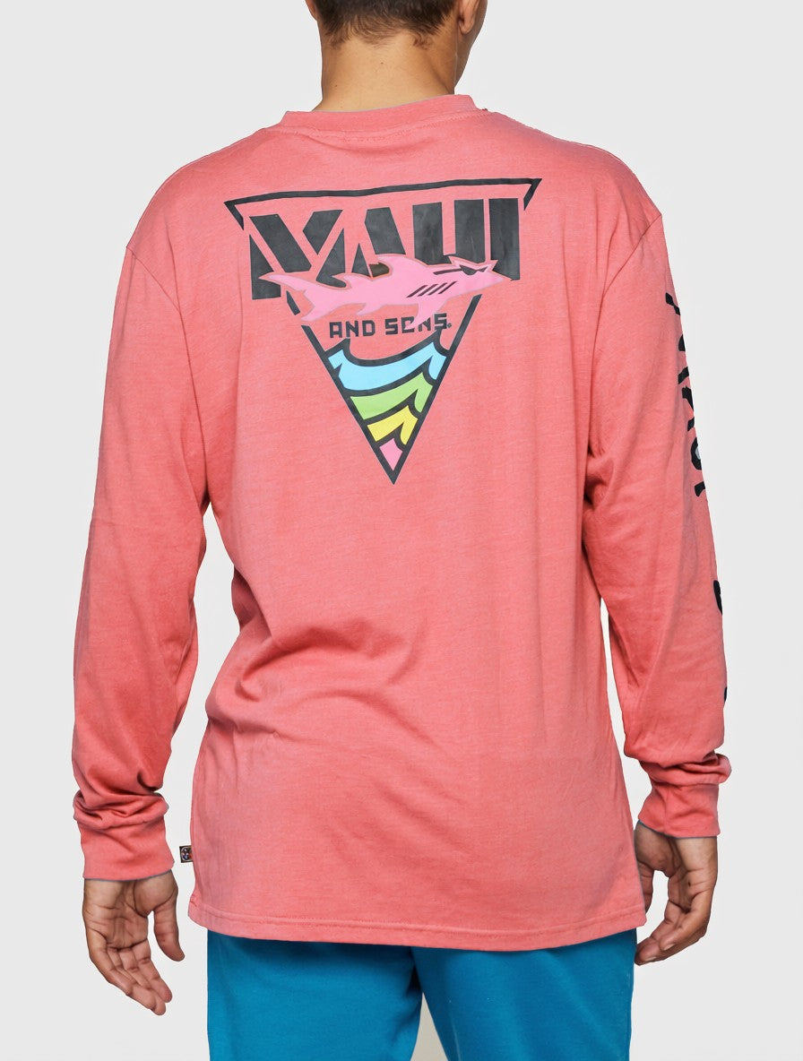 Monsoon Long Sleeve in Deep Coral