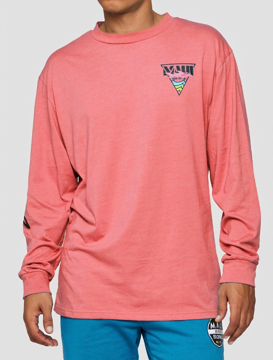 Monsoon Long Sleeve in Deep Coral