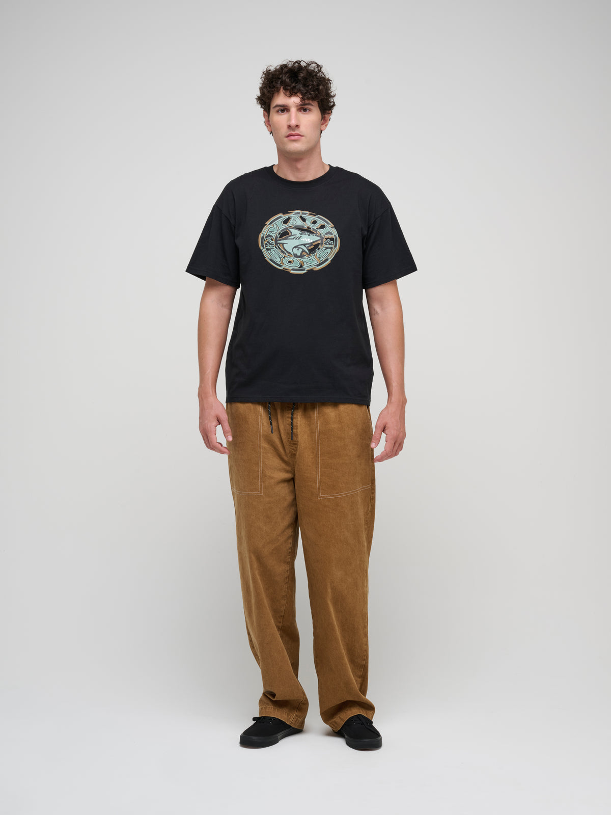 Emblem Boxy Fit T-Shirt
