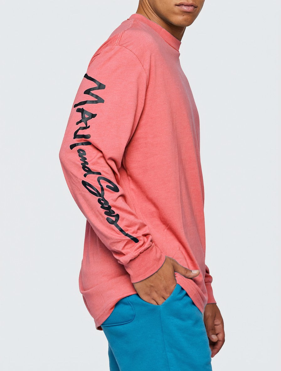 Monsoon Long Sleeve in Deep Coral