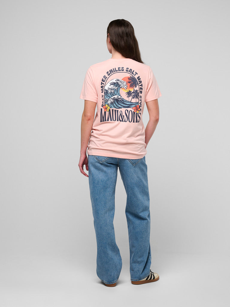 Salty Smiles Ladies Boyfriend Tee