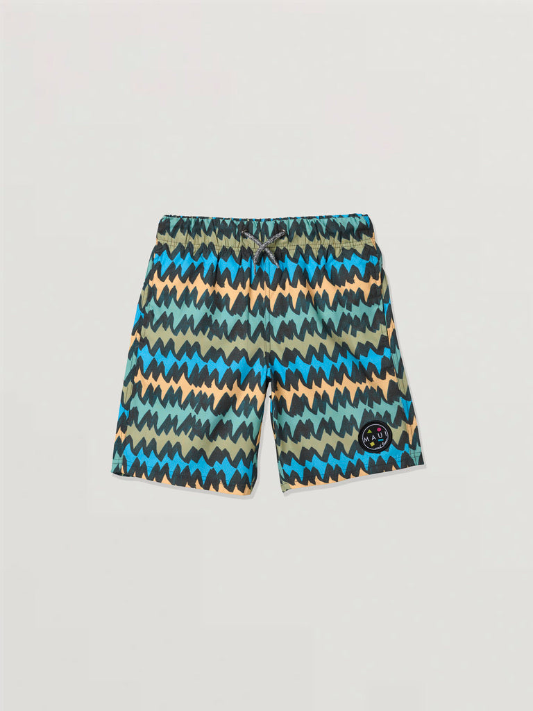 Big Tooth Boys Pool Shorts