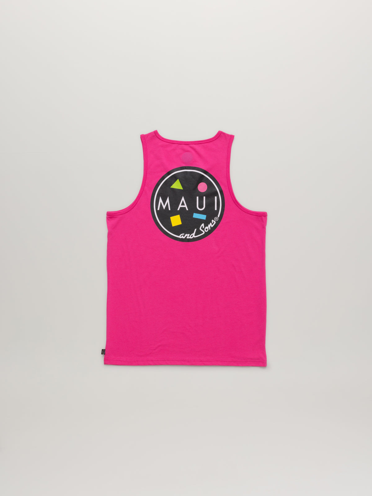 Classic Neon Color Cookie Logo Tank Top Multi Colors