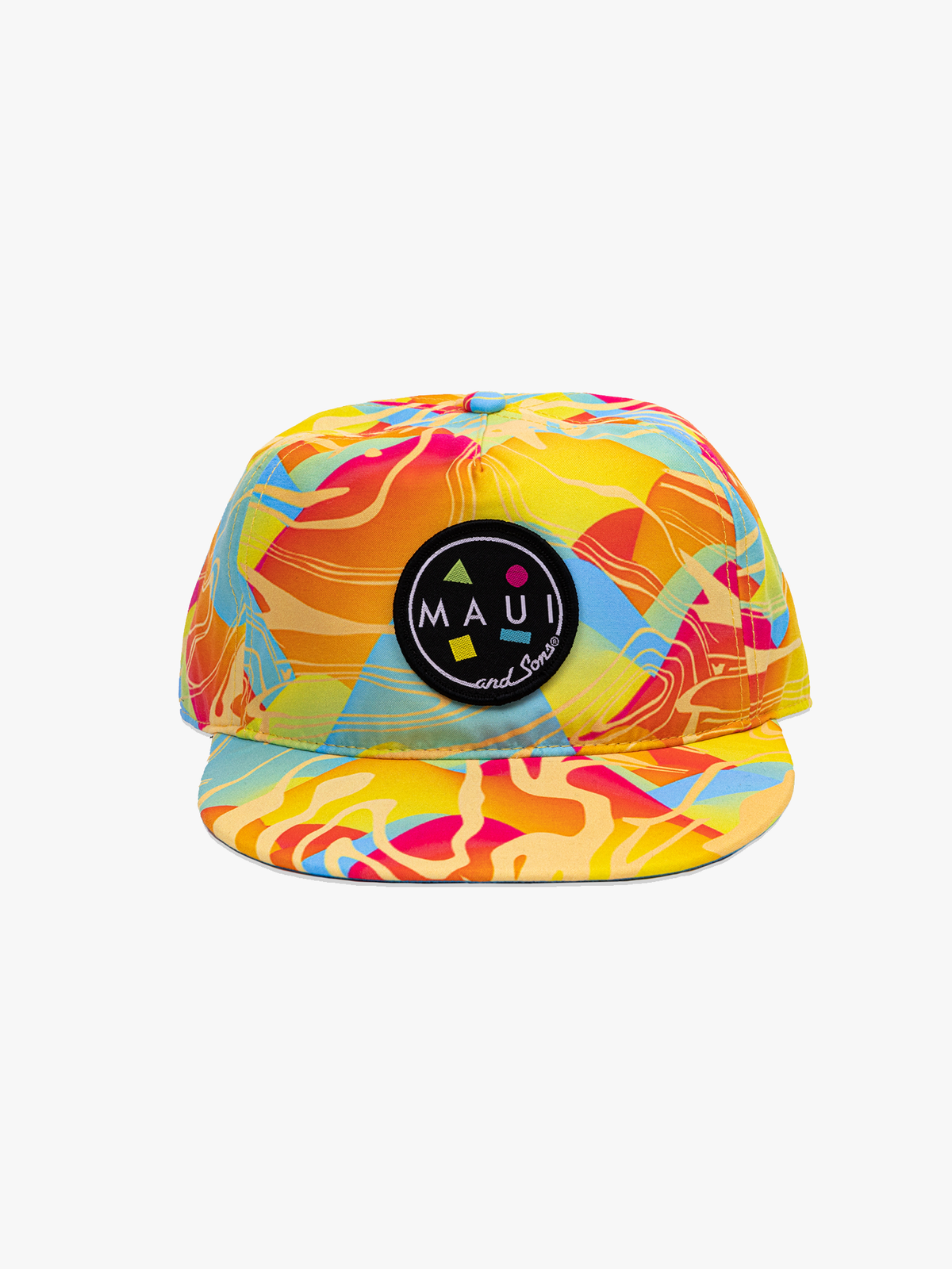 Psychedelic Flip Up Hat Maui and Sons