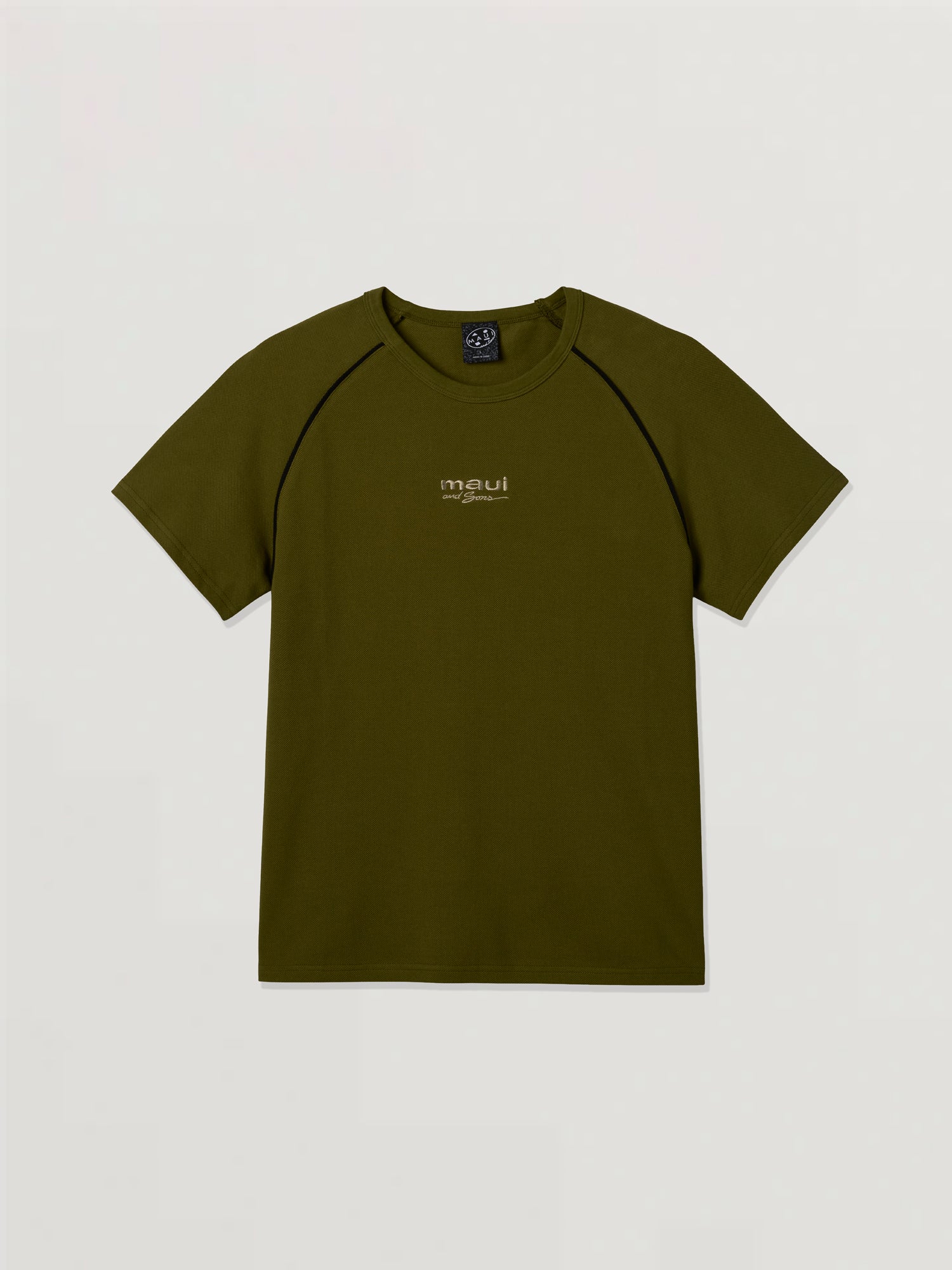 Pique Front Elevated T-Shirt