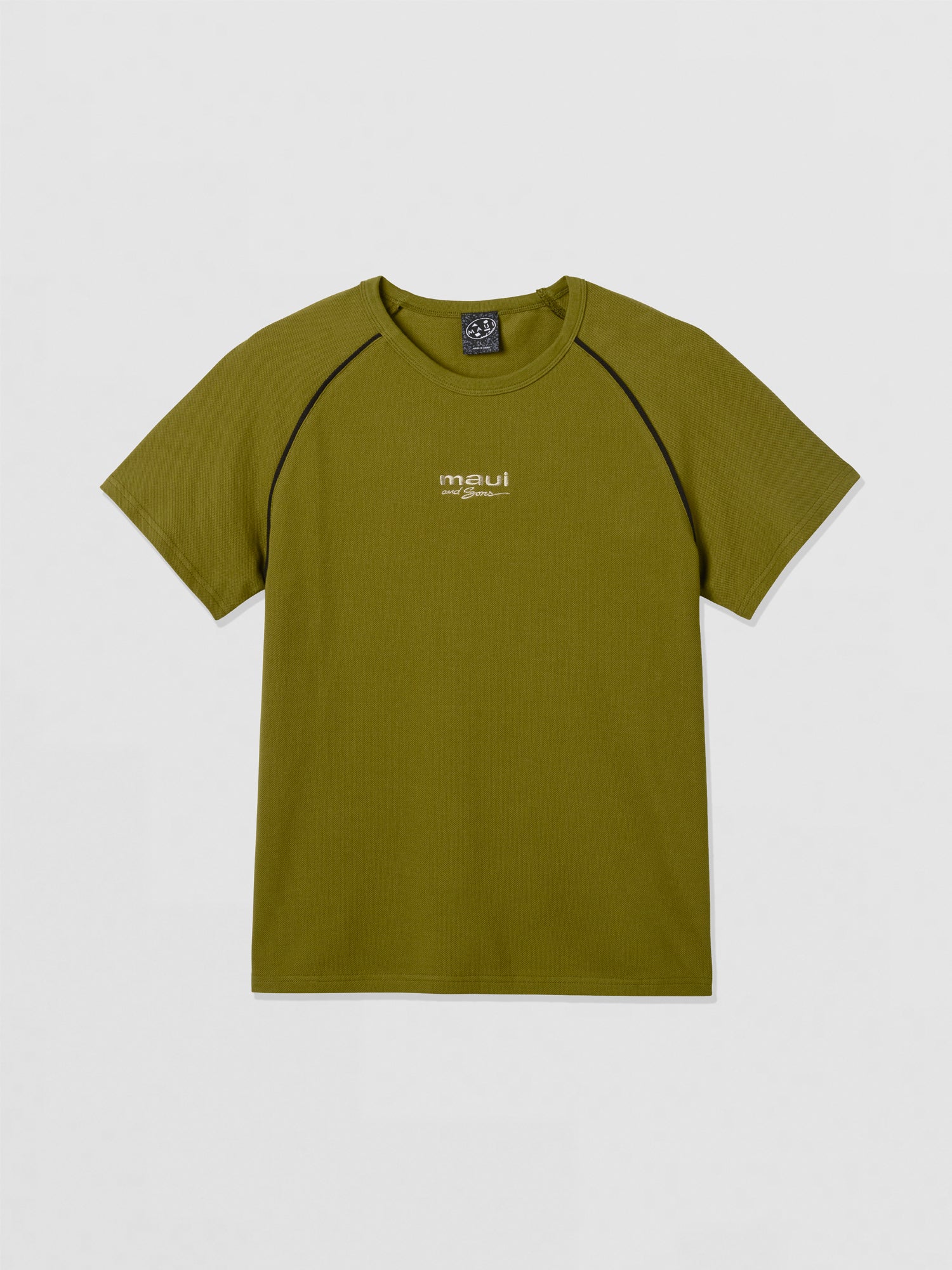 Pique Front Elevated T-Shirt