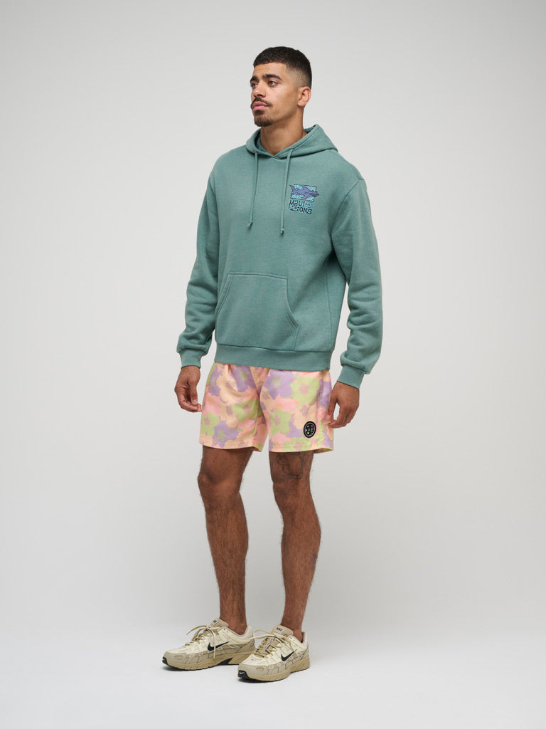 Aggro and Sons Mineral Washed Fleece Hoodie