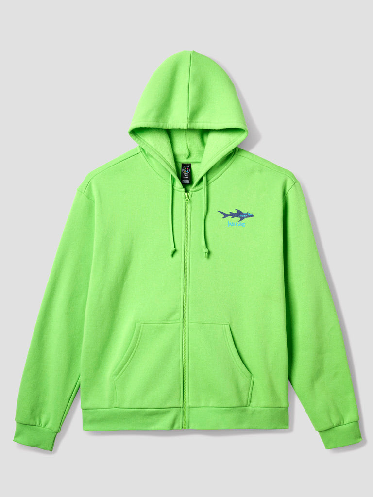 Born in Maui Full Zip Fleece Hoodie