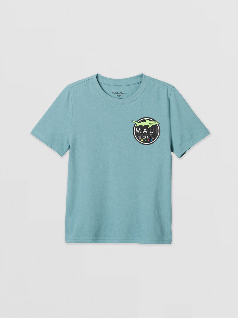 Shark Logo Boys Short Sleeve T-Shirt