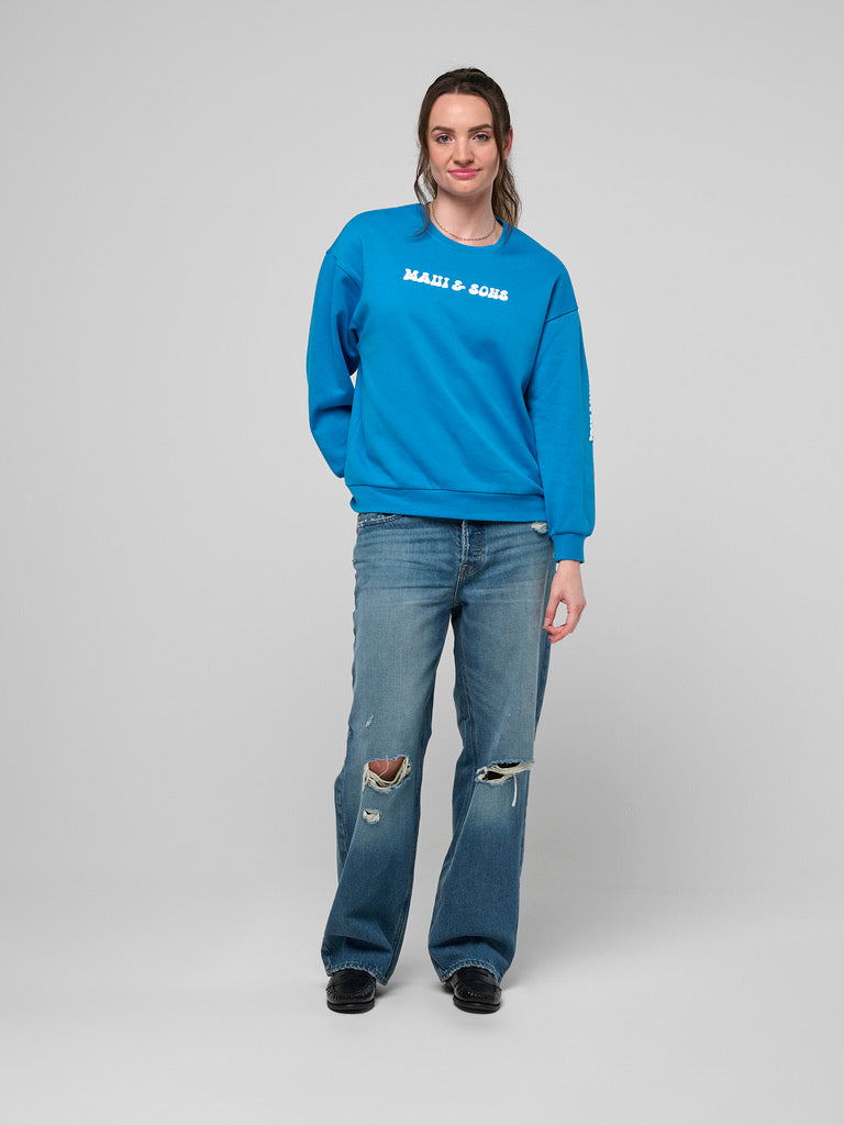 Earth First Ladies Oversized Crewneck Fleece