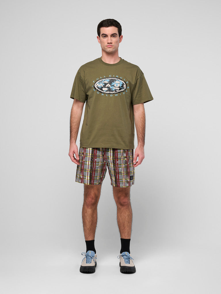 Ember Plaid Jam Walk Shorts