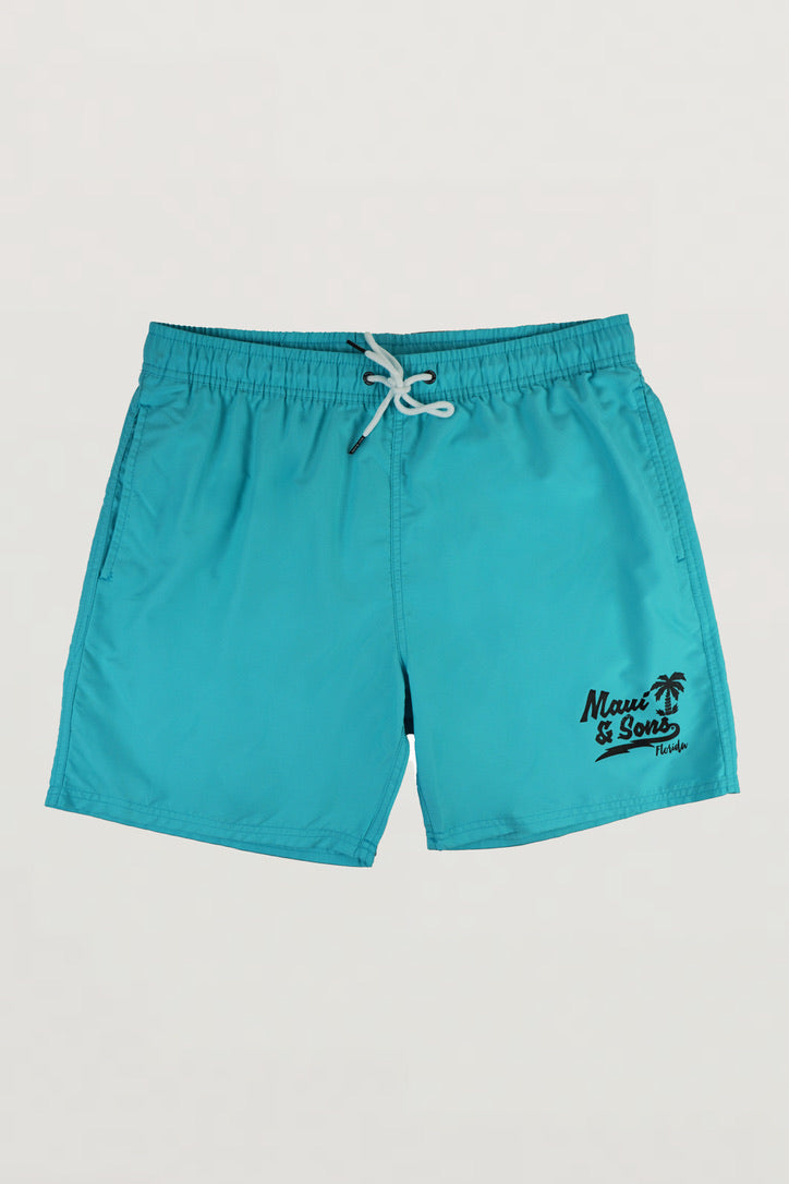 Special Edition Florida Palms Pool Shorts - Destination Collection