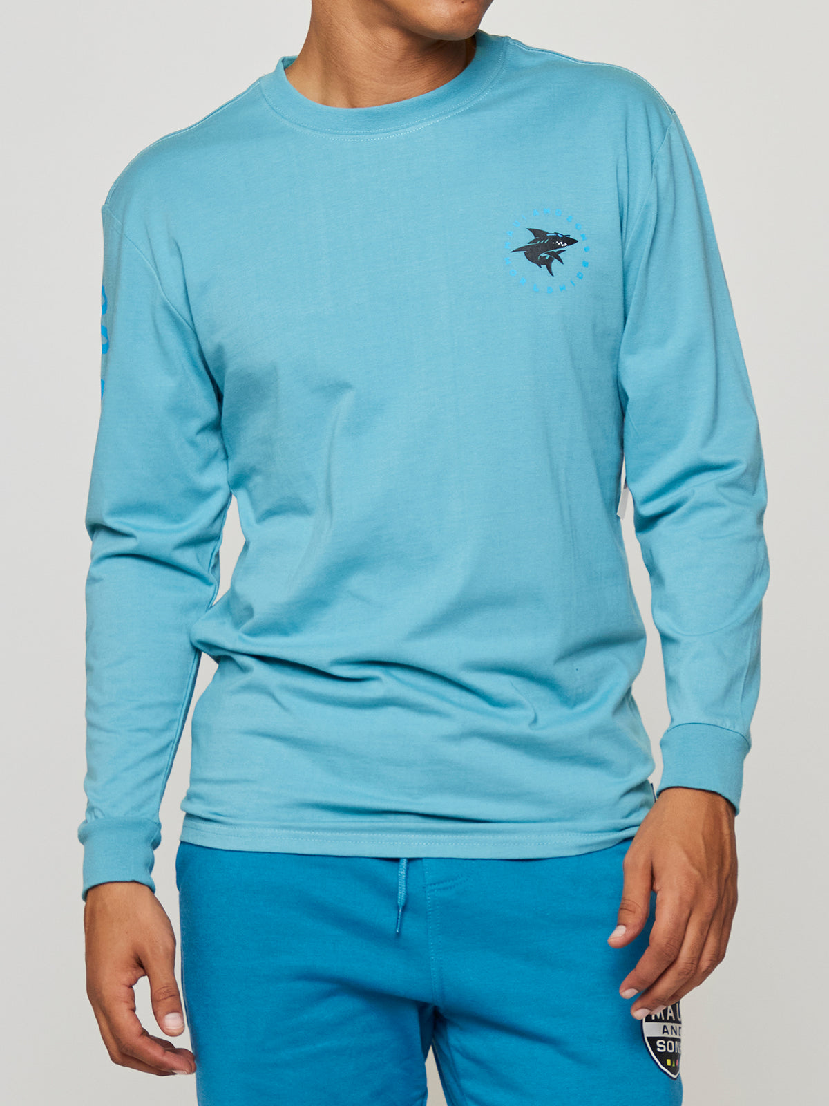 Twister Long Sleeve in Deep Ocean