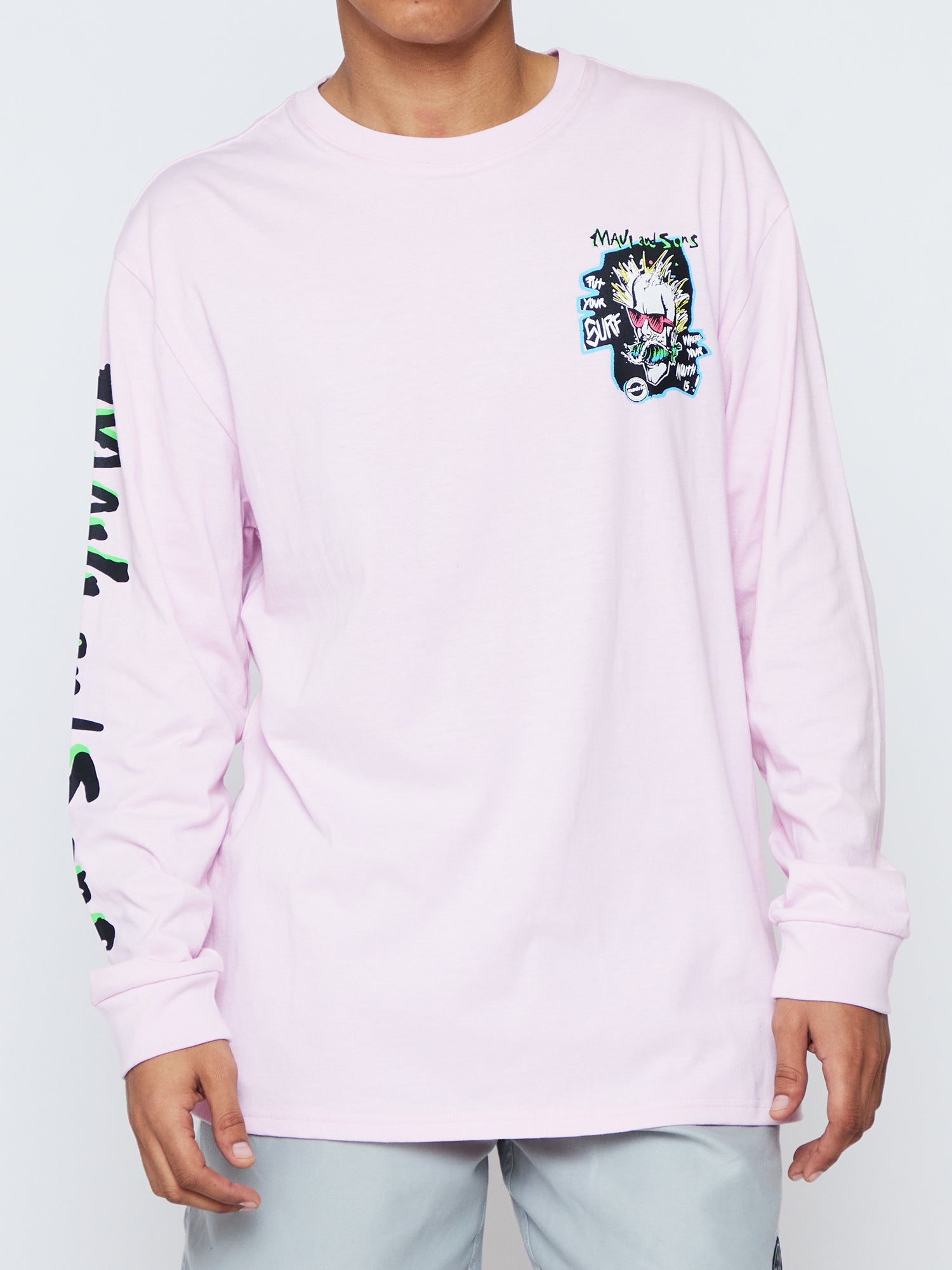 Maui and Sons x Madrid Srfmouth Long Sleeve