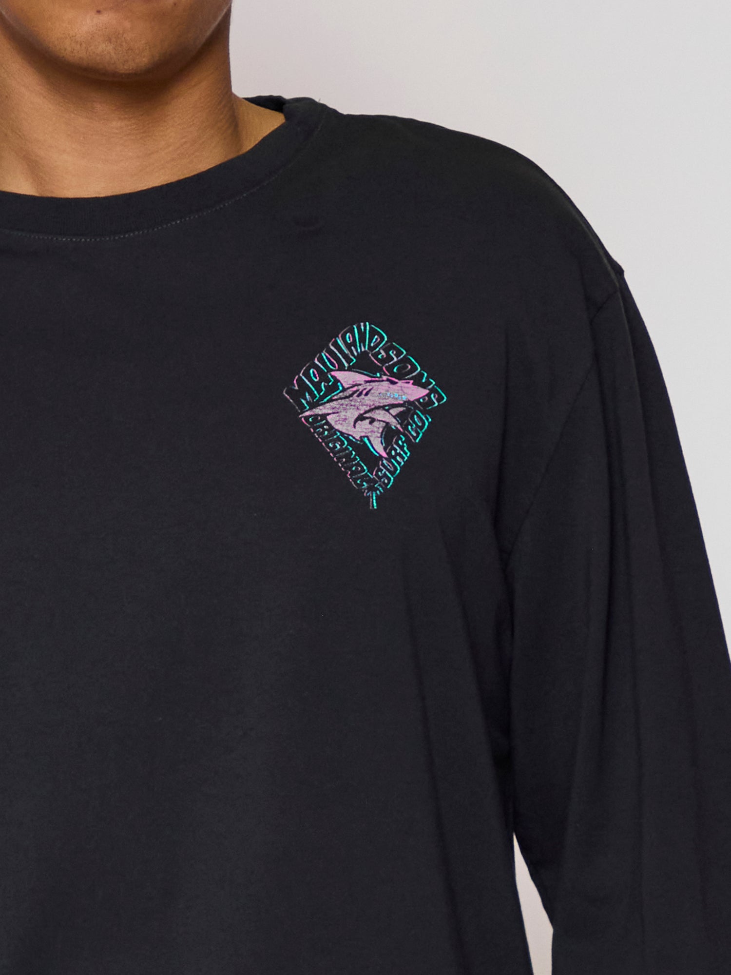 Back to Back Long Sleeve in Black