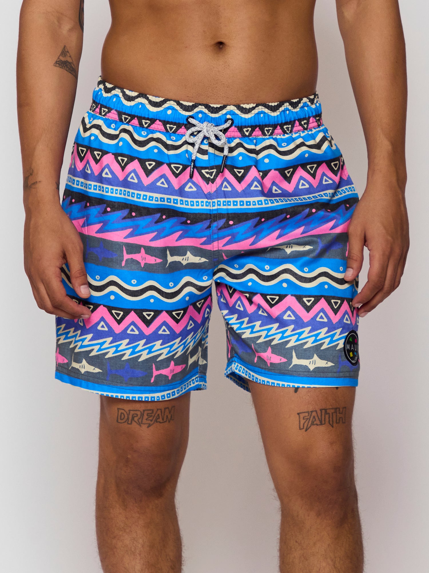 Stoker Pool Shorts in Blue