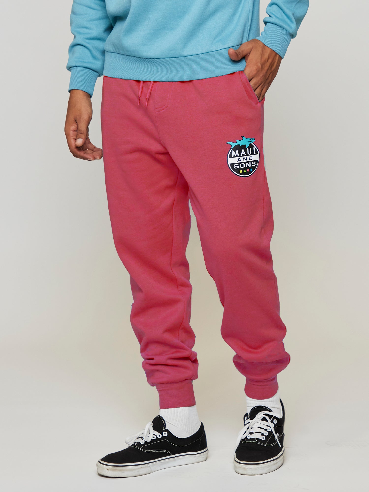 Pink Dolphin, Pants, Pink Dolphin Mens Wave Activewear Jogger Sweatpants
