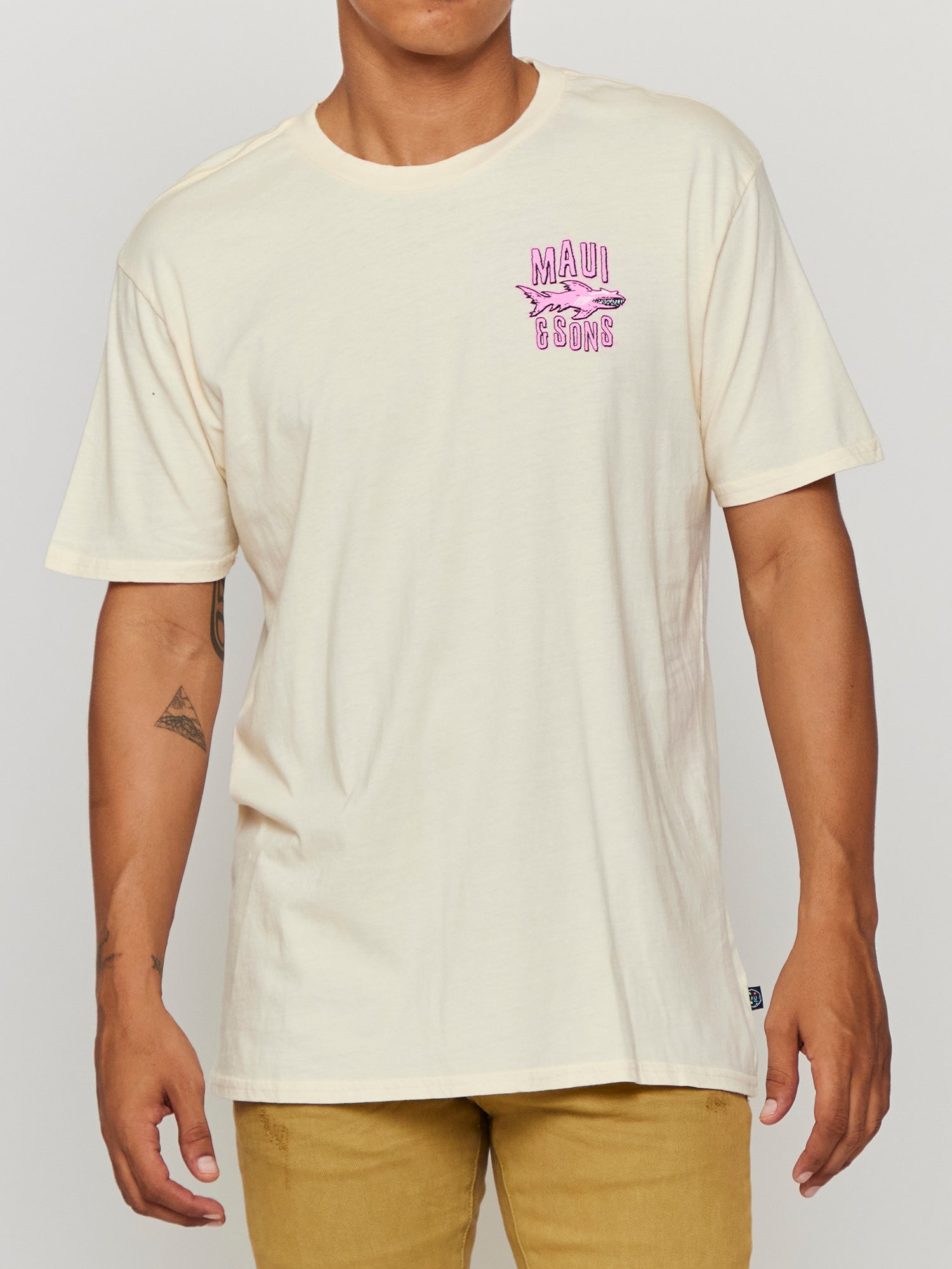 OG Surf Co T-Shirt in Vanilla