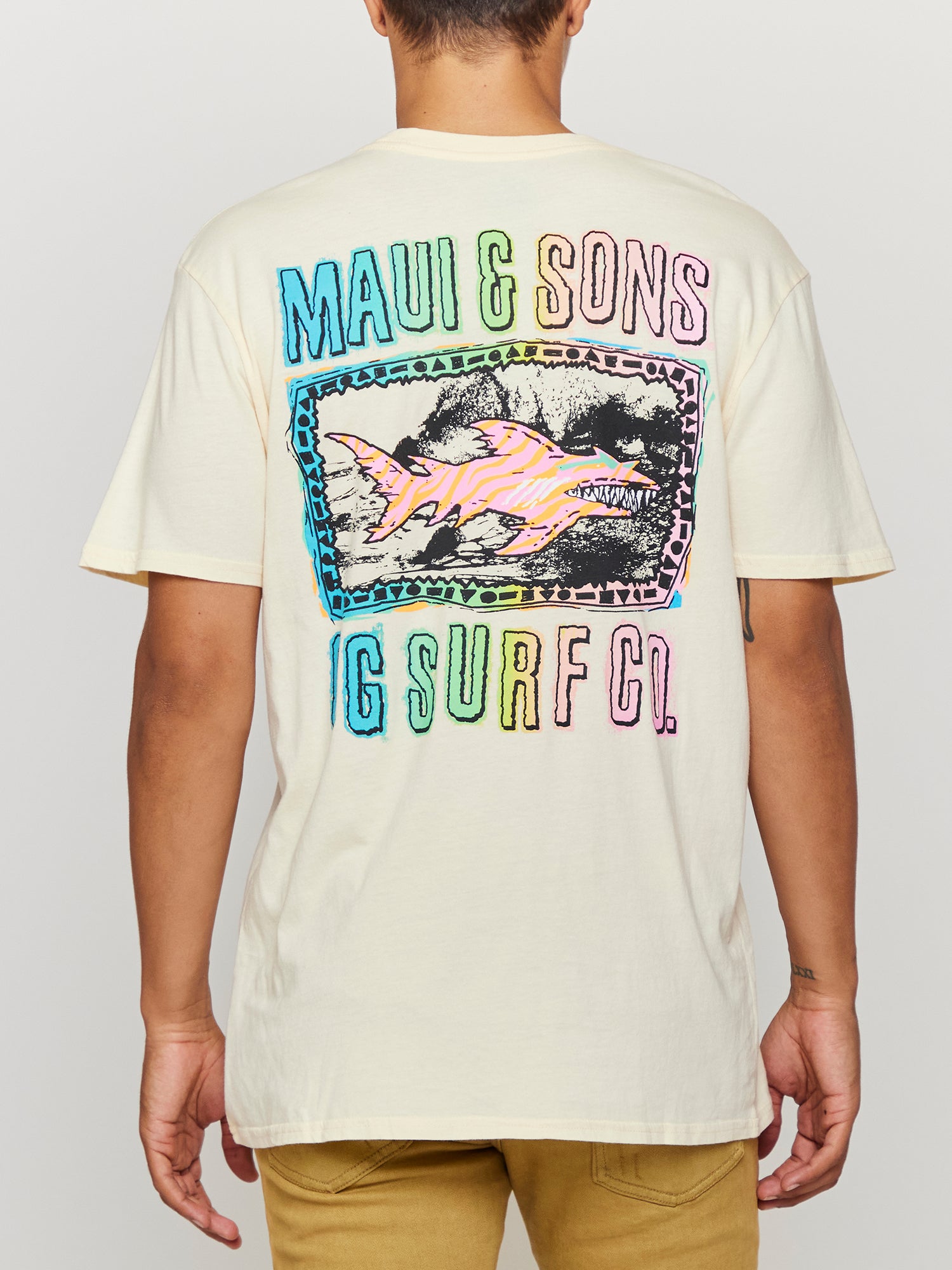 OG Surf Co T-Shirt in Vanilla