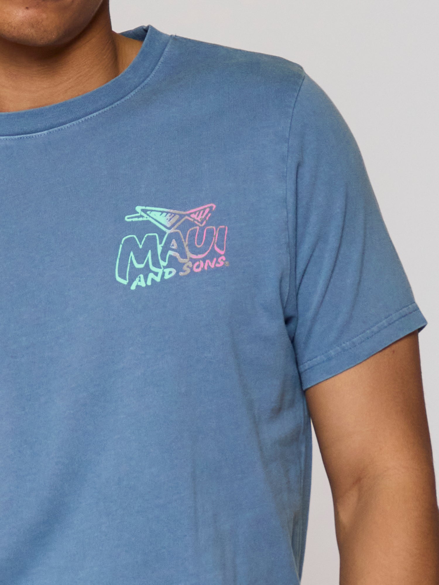 Sun & Surf T-Shirt in Blue