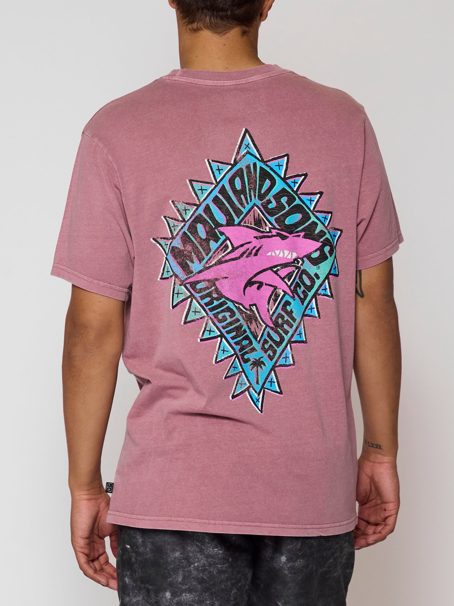Back to Back Unisex T-Shirt in Foxglove