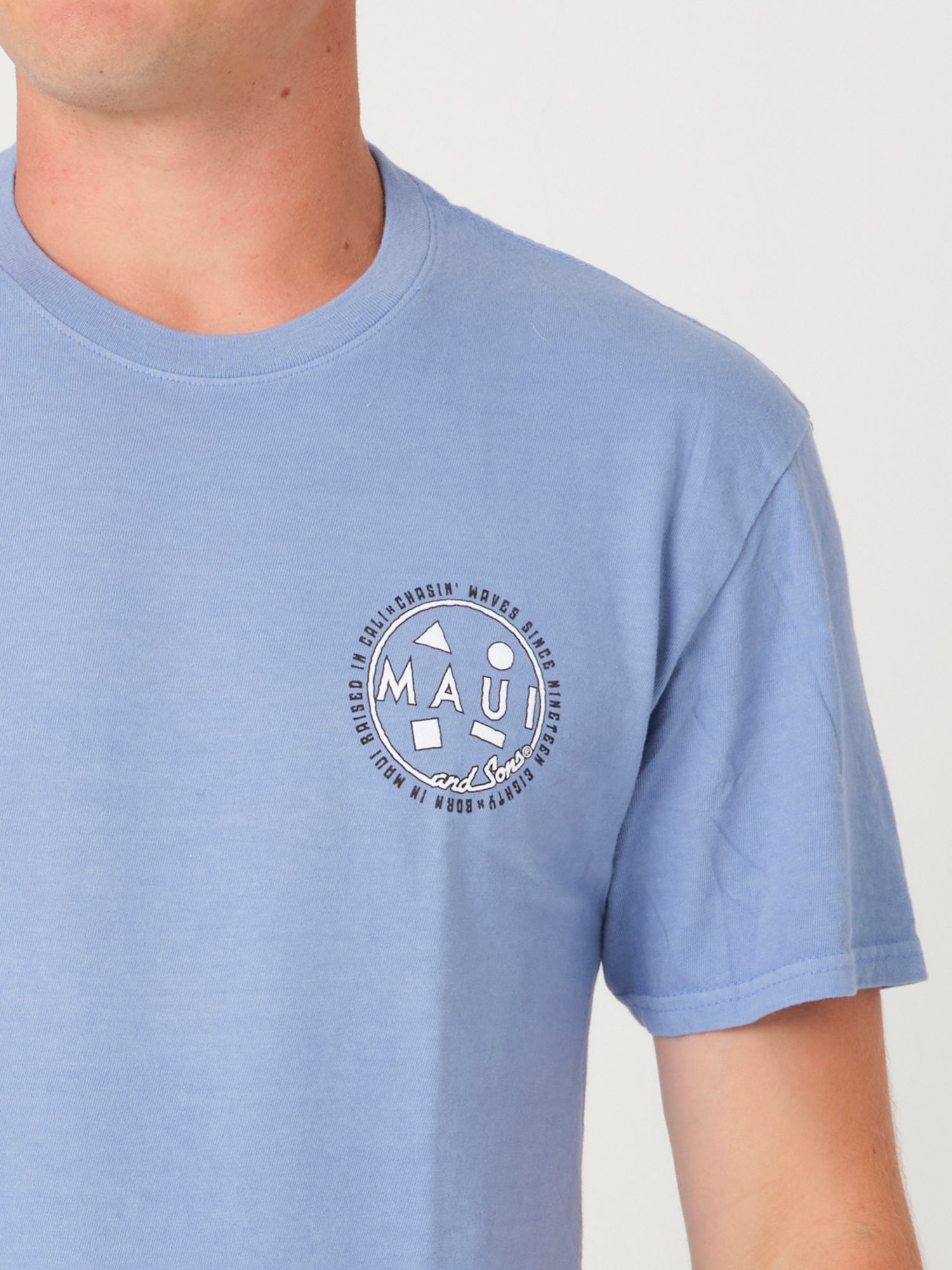 Chaser T-Shirt in Faded Denim