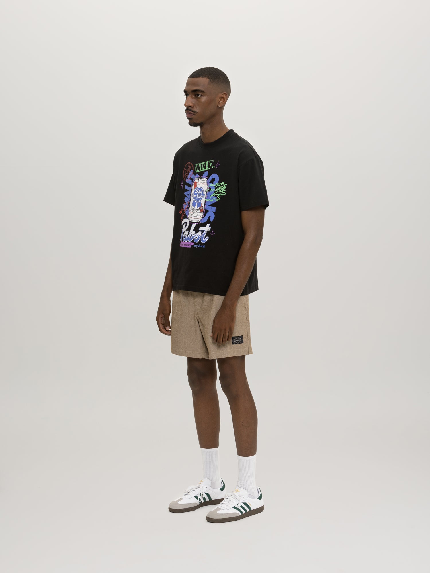 Maui And Sons x Pabst Blue Ribbon Graffiti T-Shirt