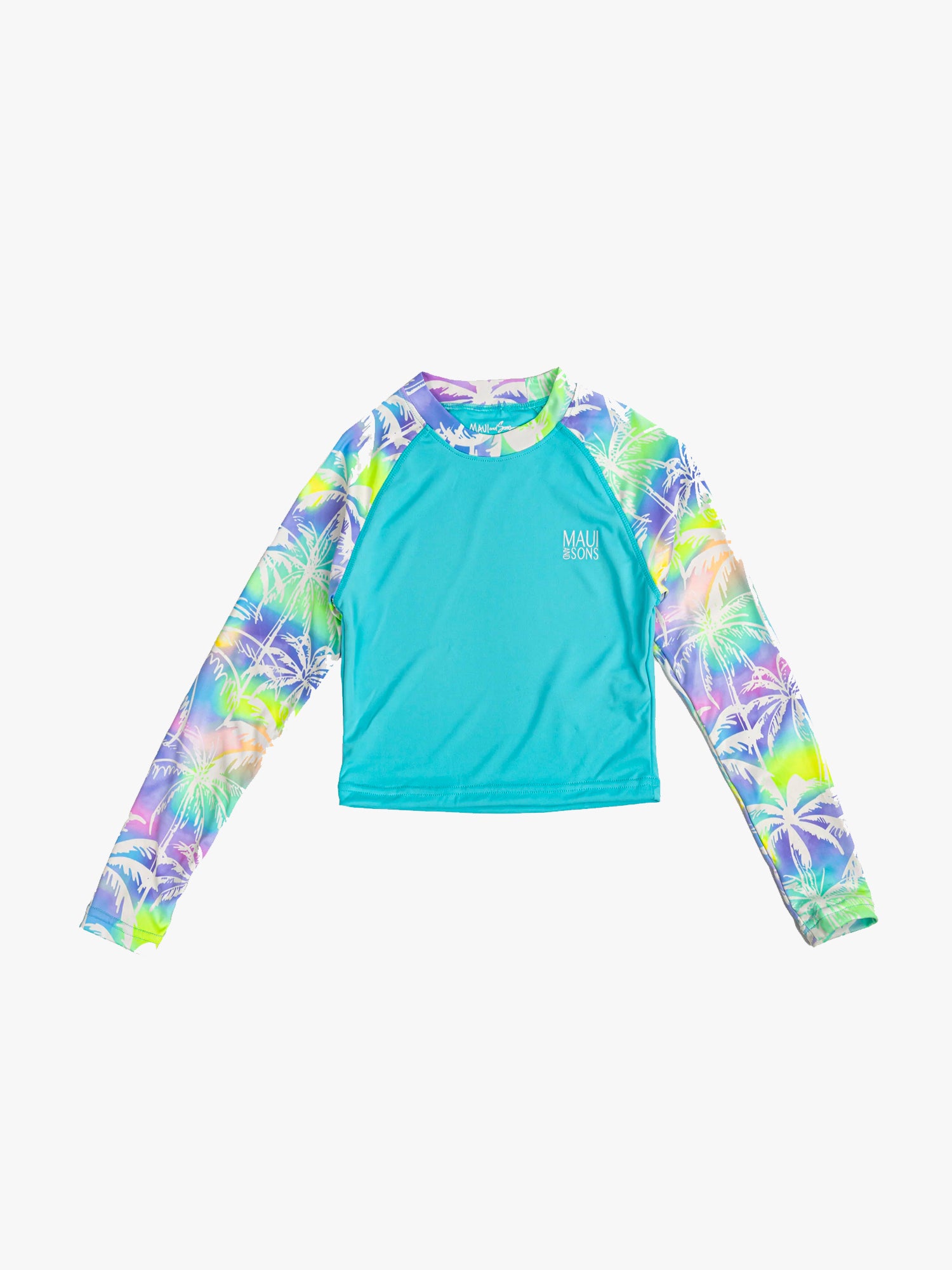 Cosmic langärmliges kurz geschnittenes Sun-Shirt für Mädchen