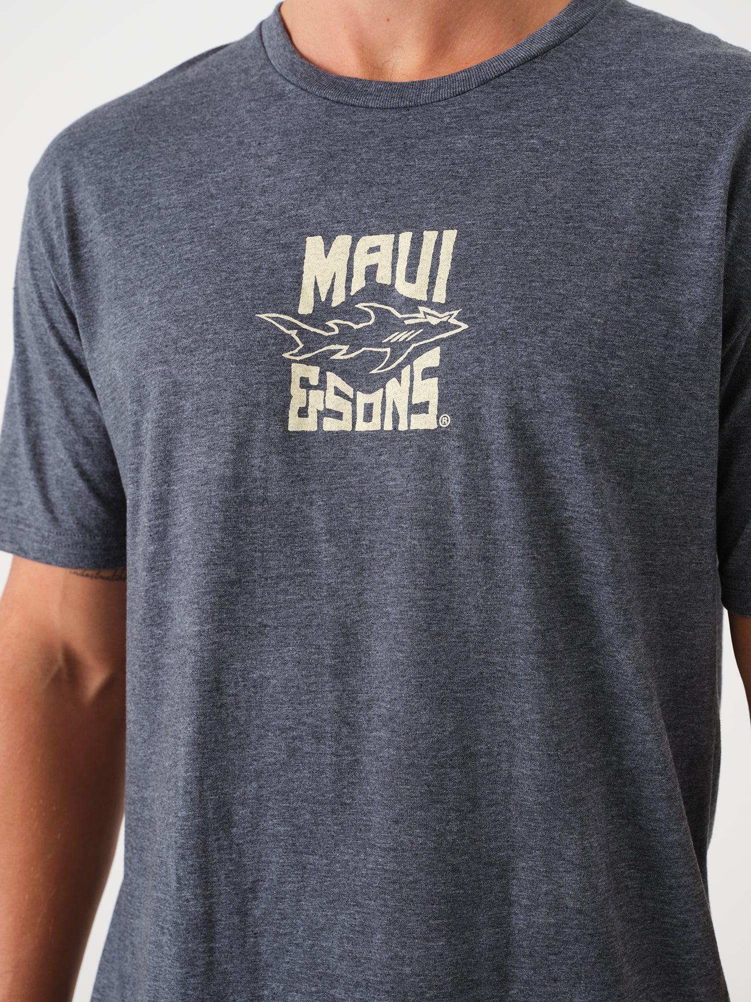 Maui Stoke T-Shirt in Dark Heather