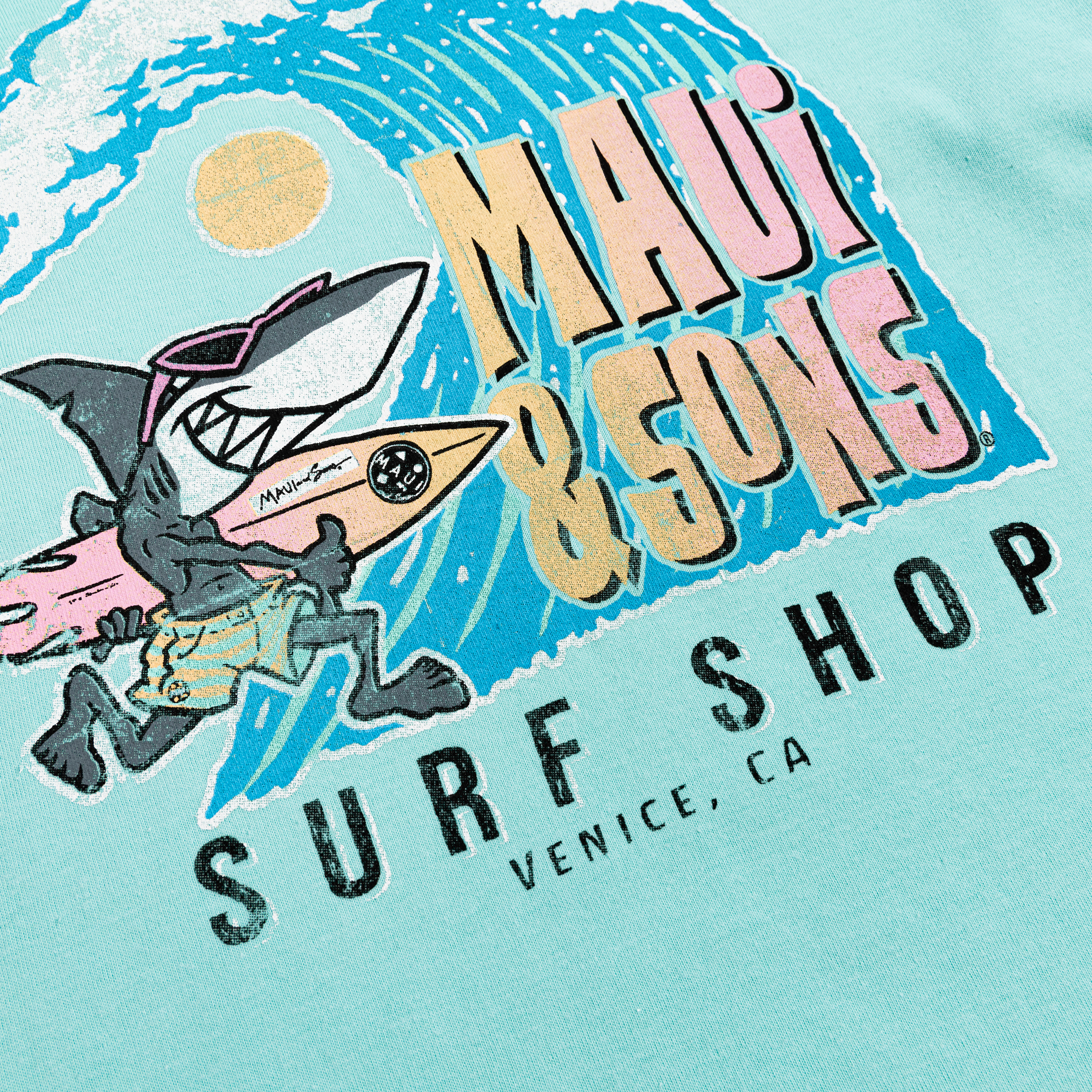 Camiseta de manga larga para niños Surf Shop