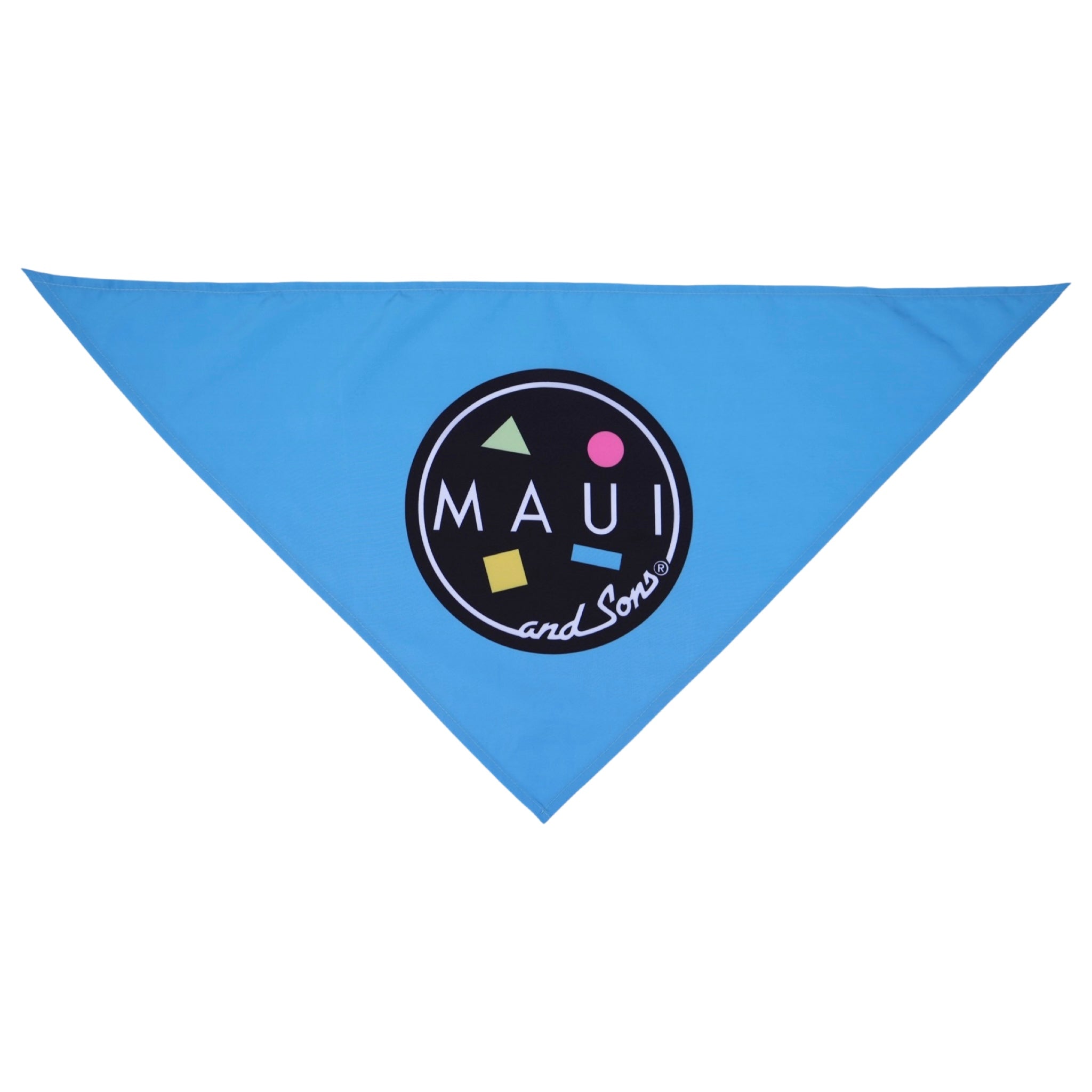 Maui and Sons x Pridebites Dog Cookie Logo Bandana
