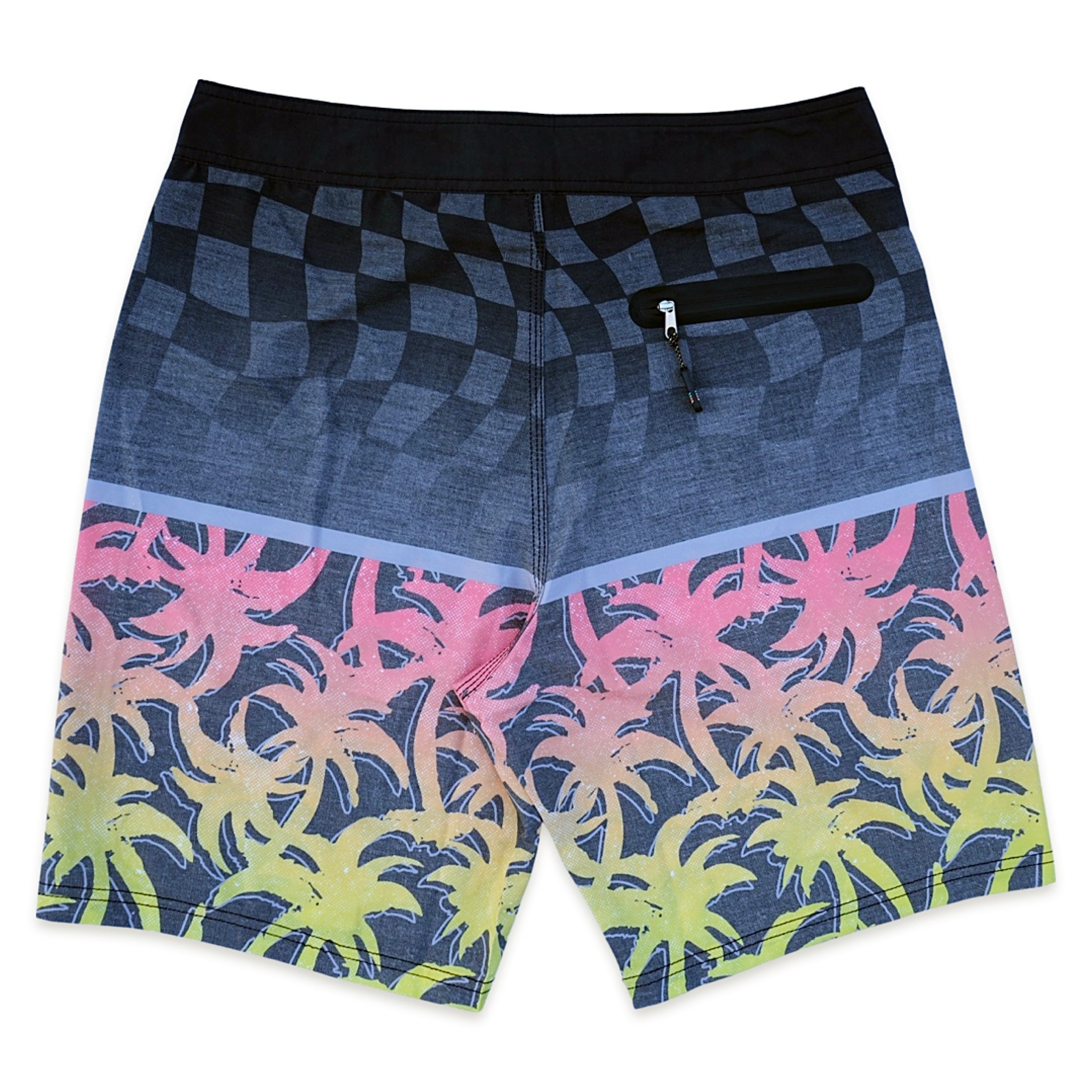 Cali Roots Board Shorts in Coral