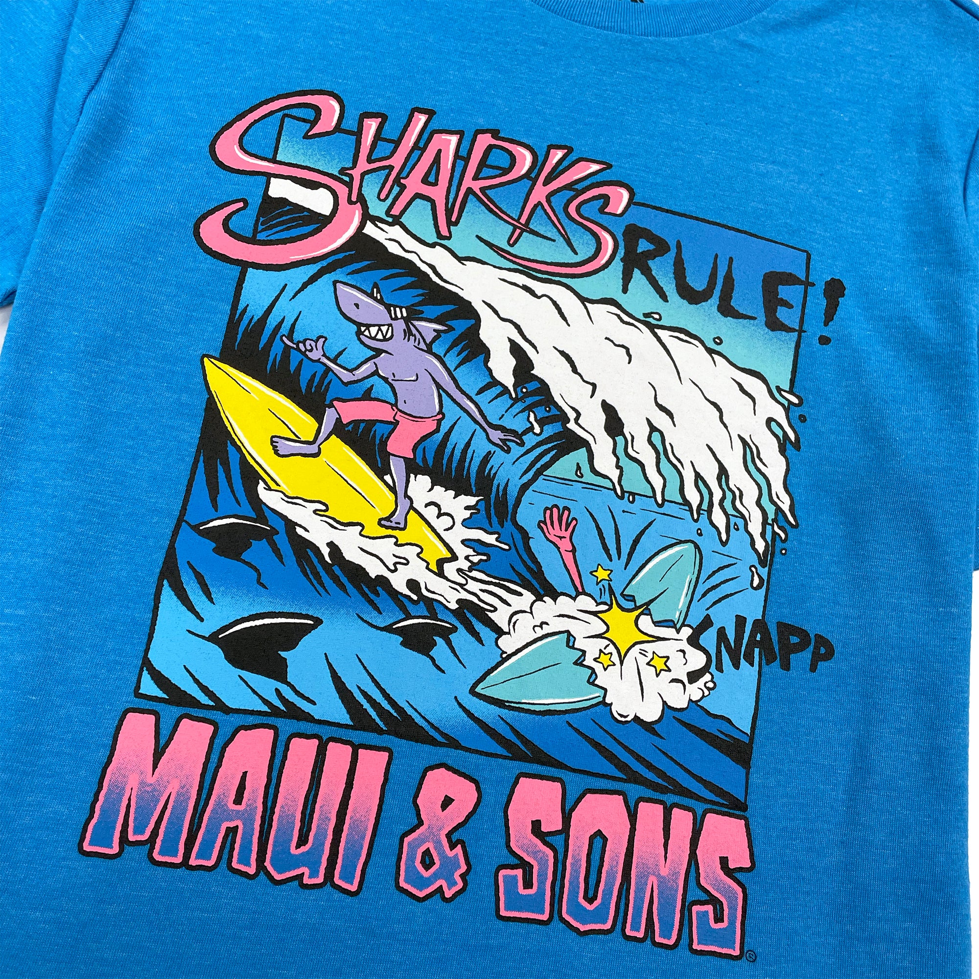 Sharks Rule Boy's T-Shirts