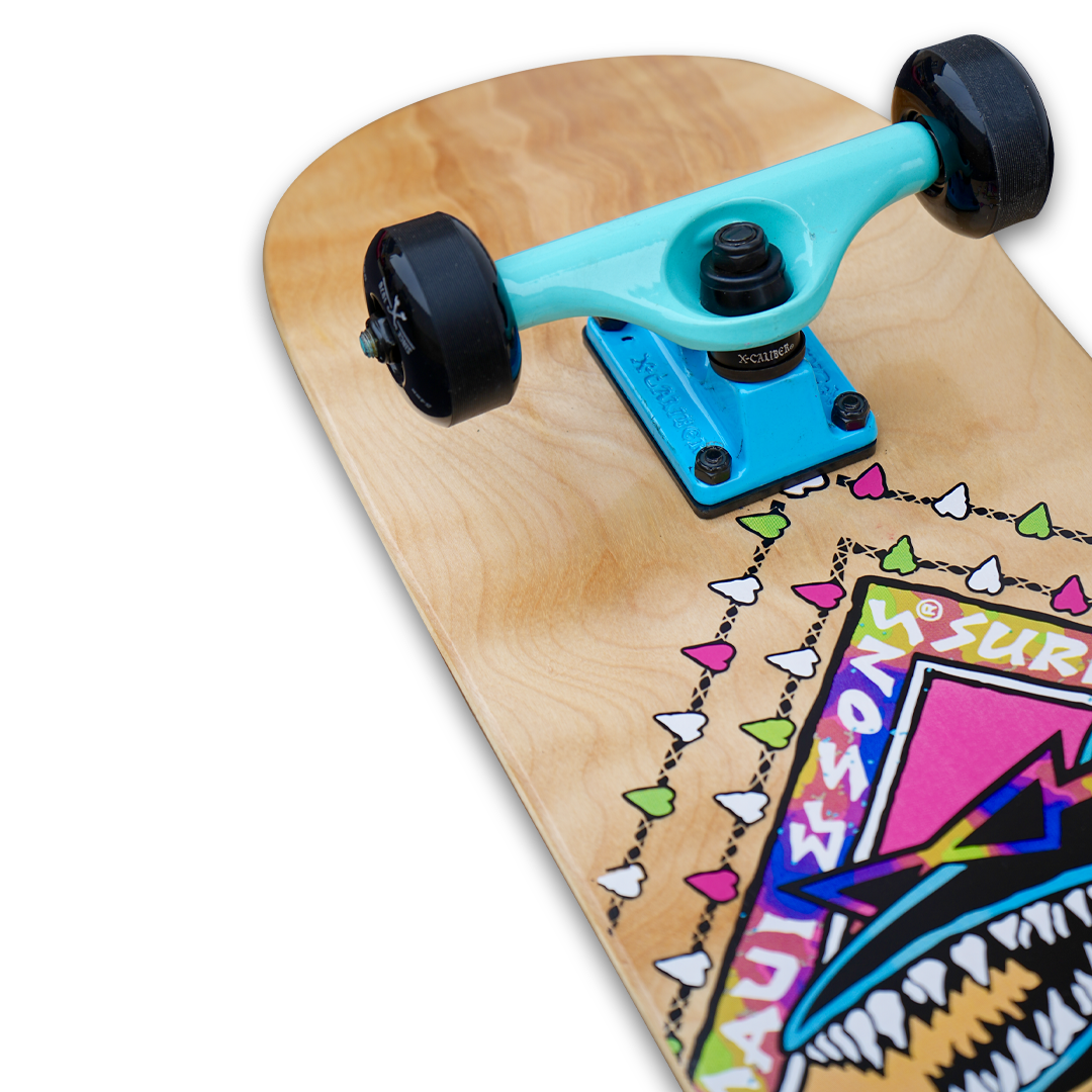 Conclusie grillen Integratie Neon Shark 31" Traditional Skateboard | Maui and Sons