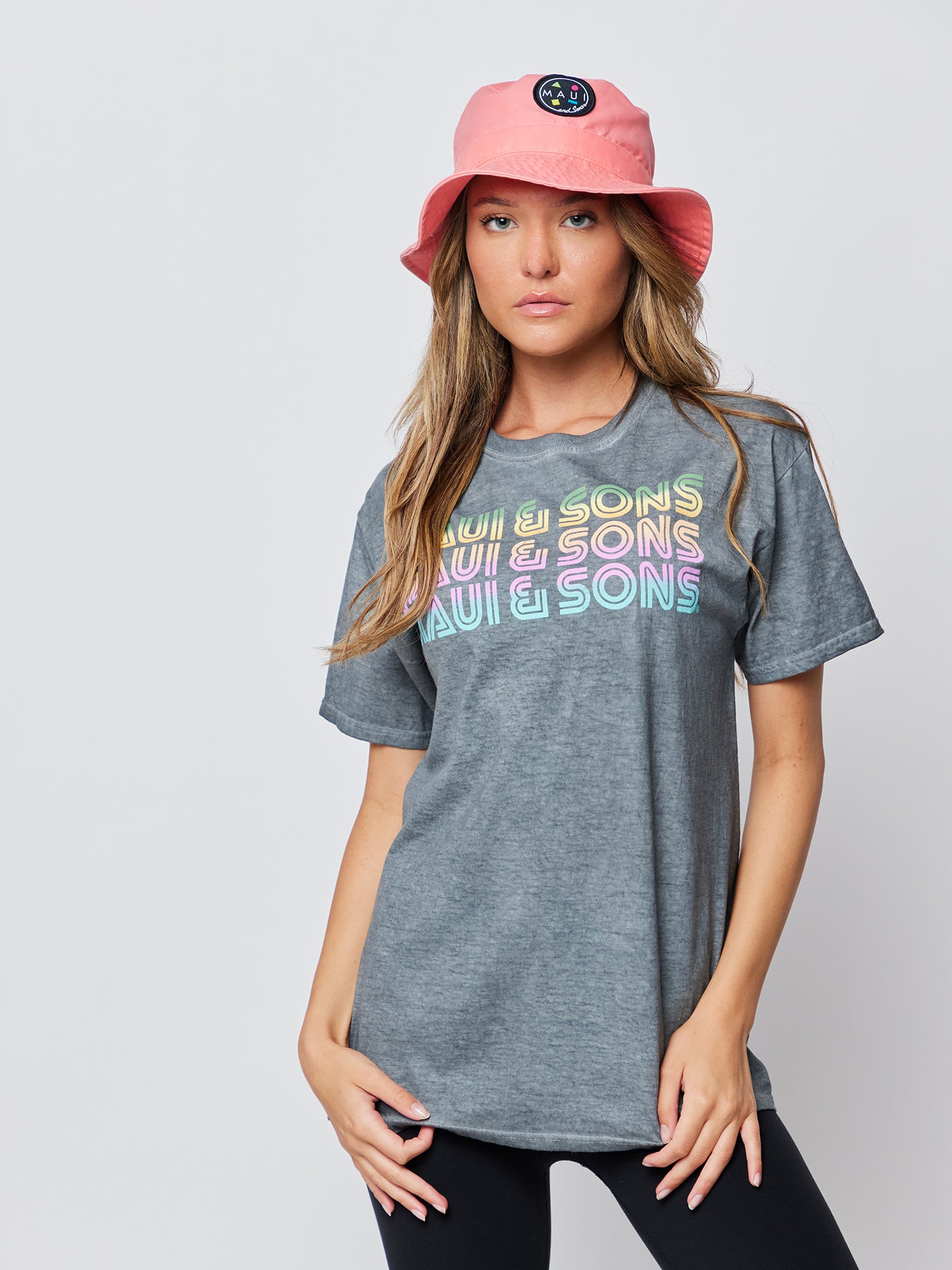 Rainbow Scroll Womens T-shirt