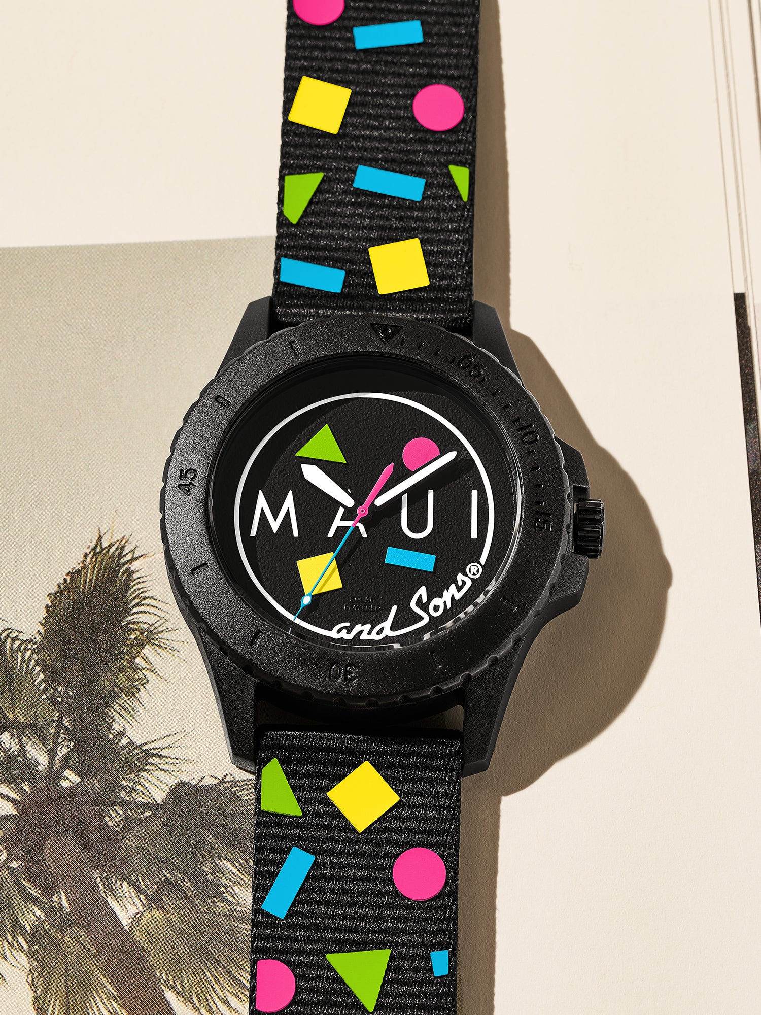 Maui and Sons x Fossil FB-01 Solar-Powered Watch